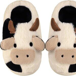 Cartoon Cow Slippers for Women (#8~#9)